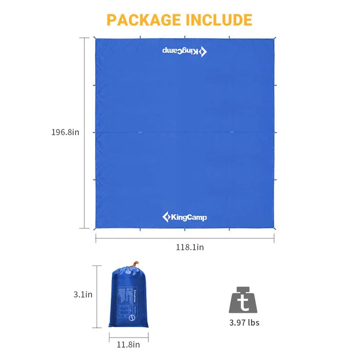 Load image into Gallery viewer, KingCamp Rimini Camping Tarp