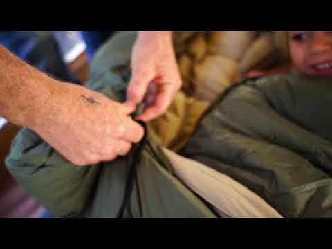 Load and play video in Gallery viewer, ATEPA PROMOTER 2000 Double Mummy Down Sleeping Bag