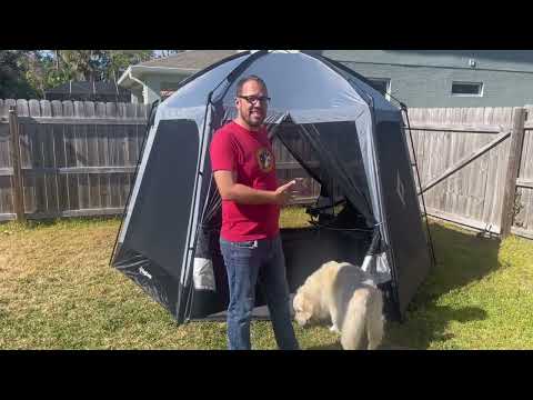 Load and play video in Gallery viewer, KingCamp CAIRO 6-Sided Screen Gauze Tent For 4-6 Person