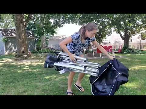 Load and play video in Gallery viewer, KingCamp CANNA HARD Compact Camp Chair Aluminum Hard Armrest