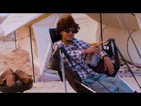 Load and play video in Gallery viewer, KingCamp ORCHID C20 PLUS Heated Camping Hammock Chair with Removable Footrest