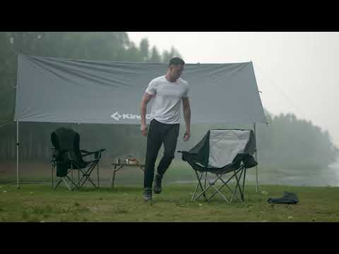 Load and play video in Gallery viewer, KingCamp PAULOWBIA Folding Sofa Chair