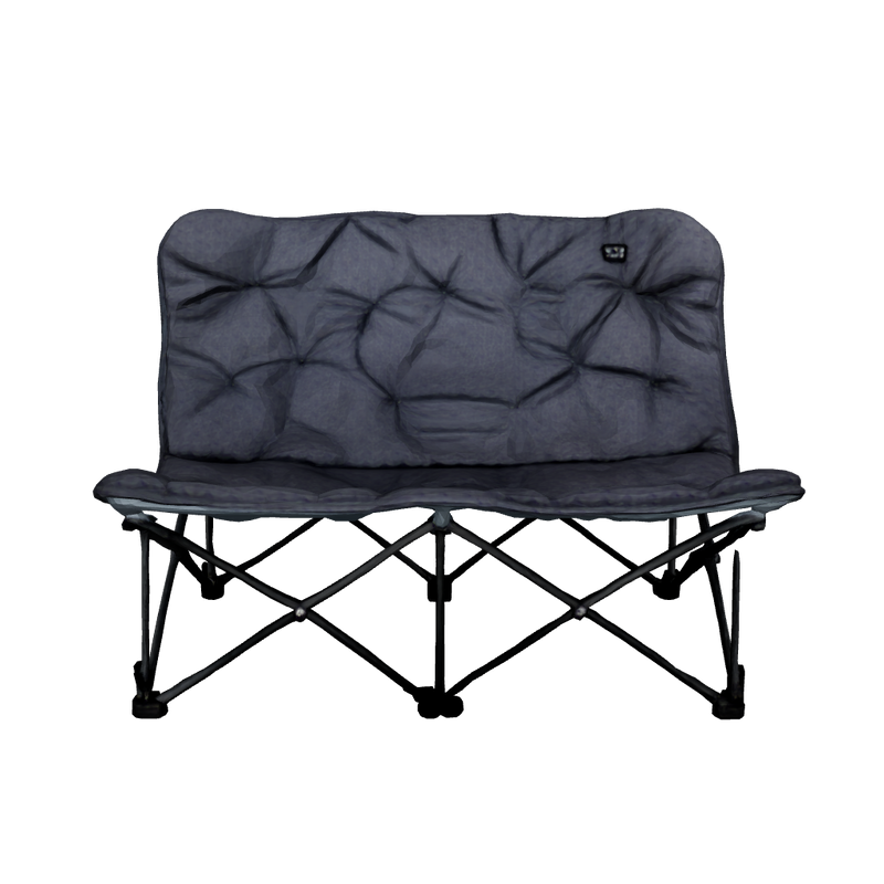 Load 3D model into Gallery viewer, KingCamp LEMON C20 Loveseat Couch Grey Spacious