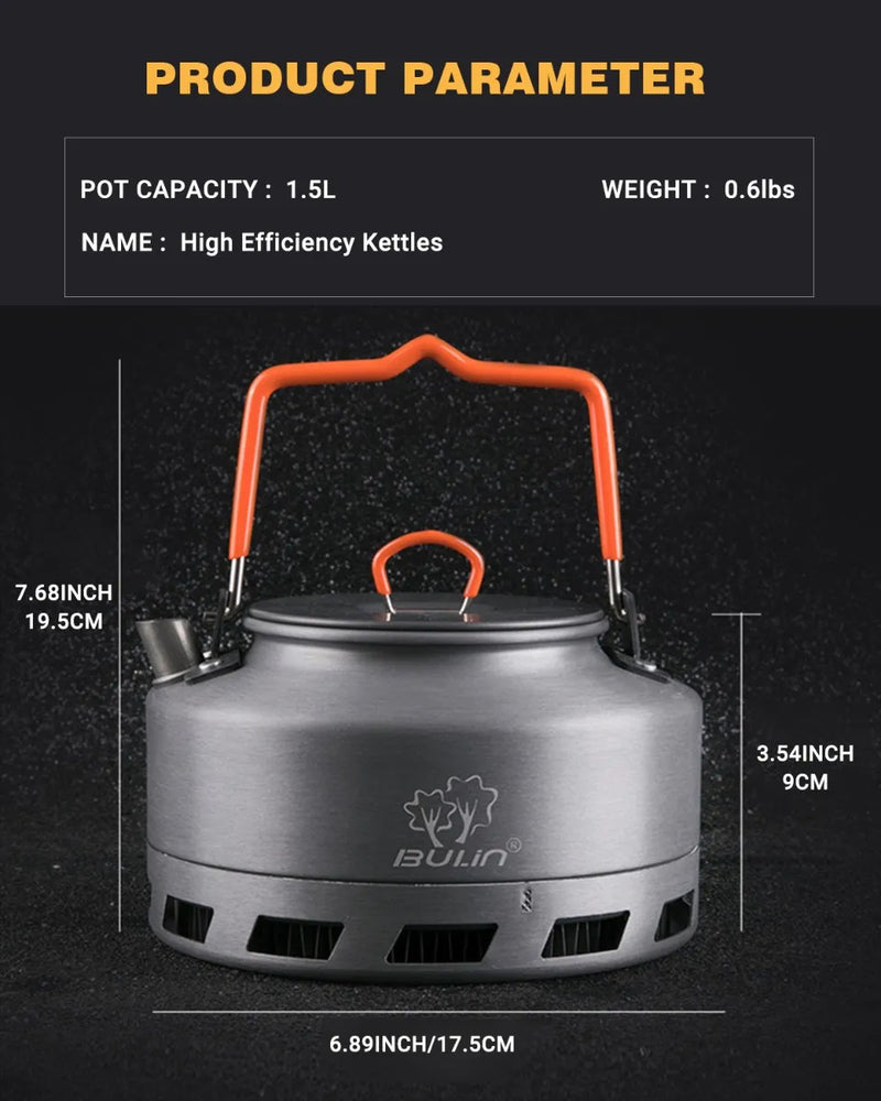 Load image into Gallery viewer, BULIN Camping Kettle Outdoor Kettle