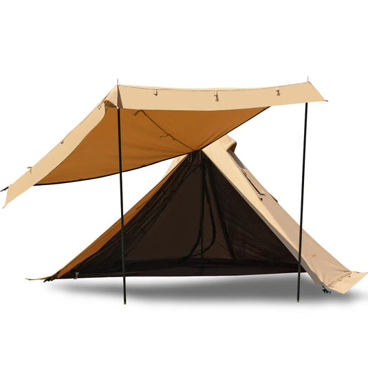 KingCamp Hot Tent with Stove Jack 4 Seasons Family Glamping Tent