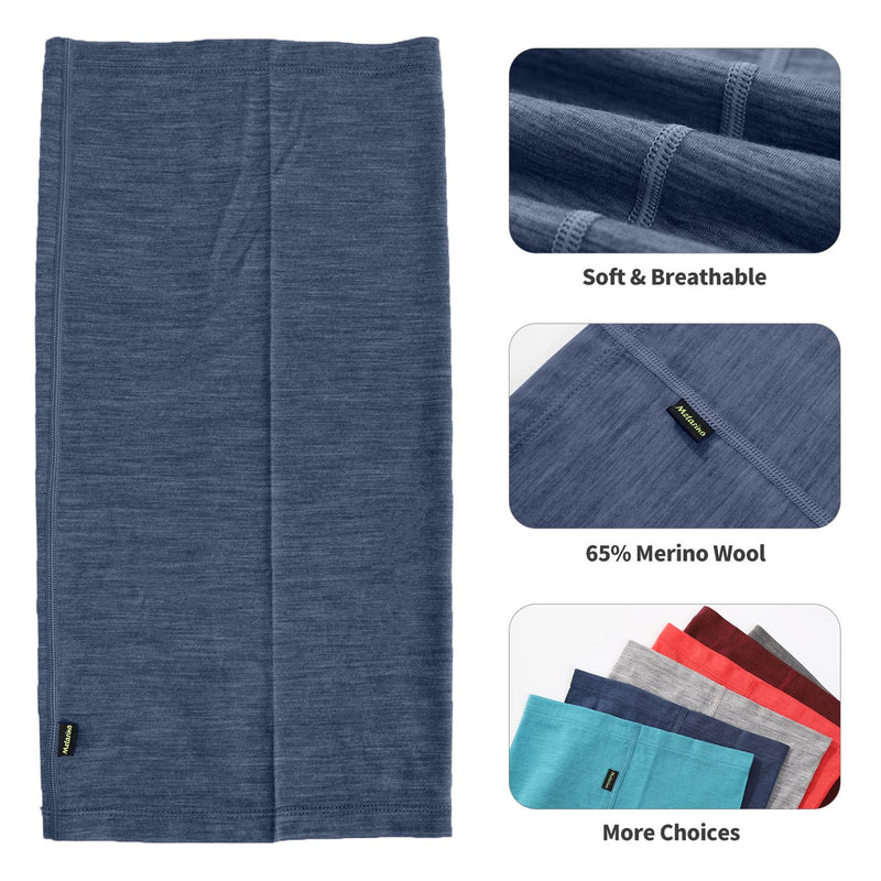 Cargue la imagen en el visor de la galería, METARINO Polainas de cuello Calentador de cuello de lana Mascarilla facial ligera