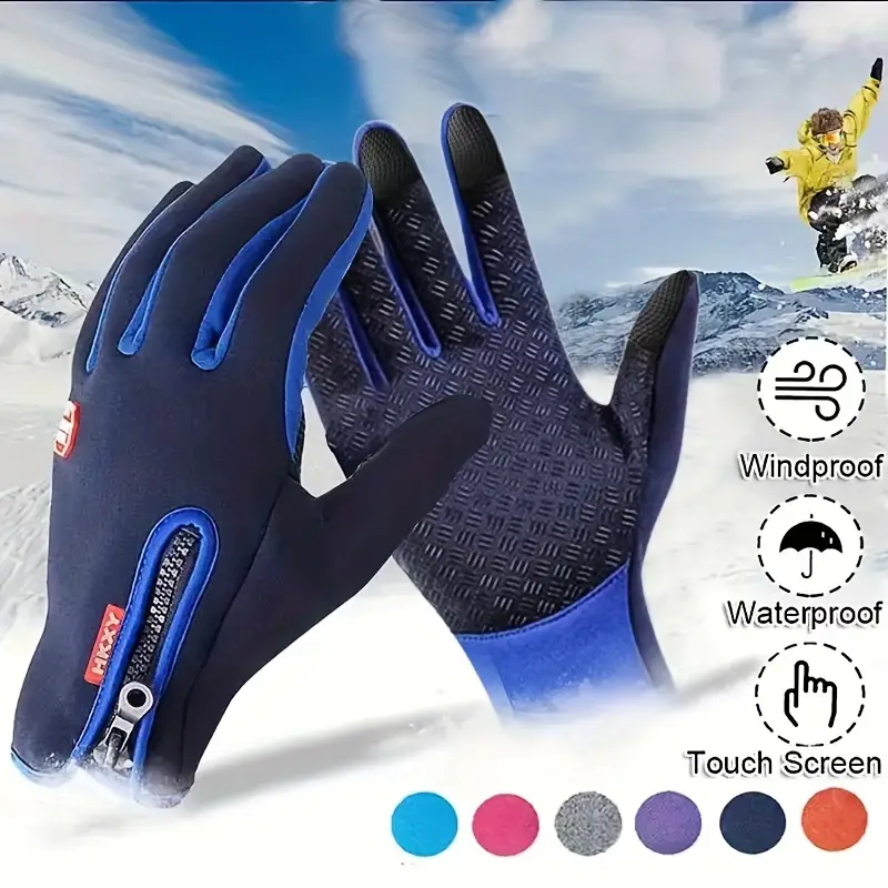 Load image into Gallery viewer, KinWild 1pair Waterproof Touch Screen Mittens
