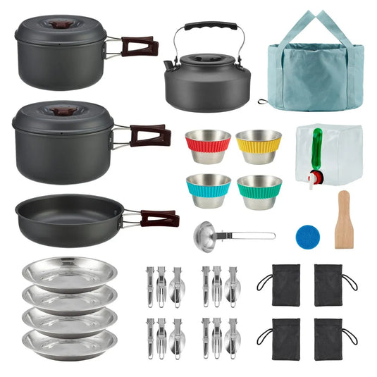 BULIN Camping Cookware C8N Lightweight Backpacking Cooking Set