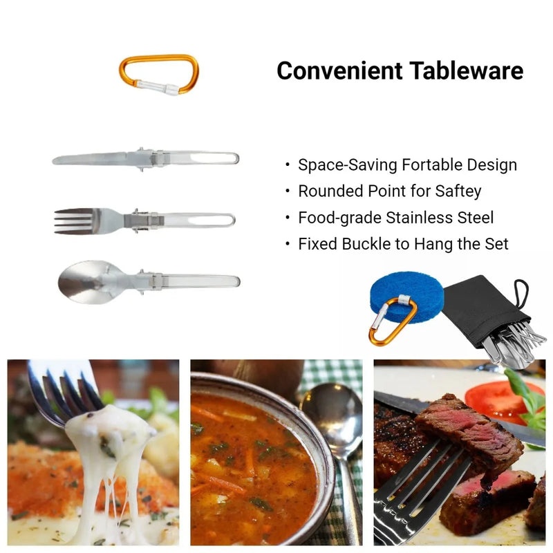 Cargue la imagen en el visor de la galería, BULIN Camping Cookware C7N