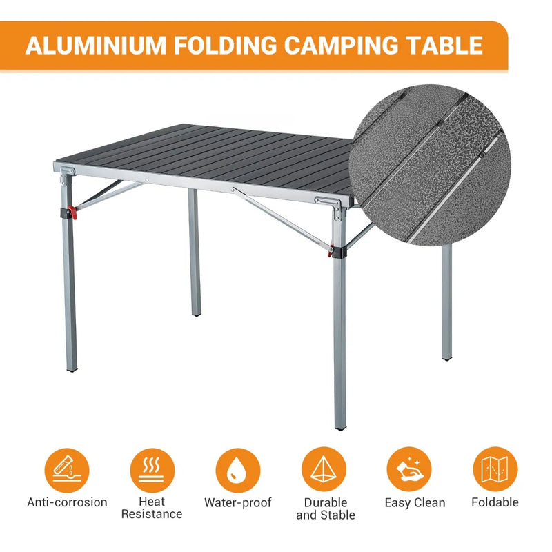 Load image into Gallery viewer, KingCamp Folding Outdoor Table Lightweight Aluminum Alloy Table