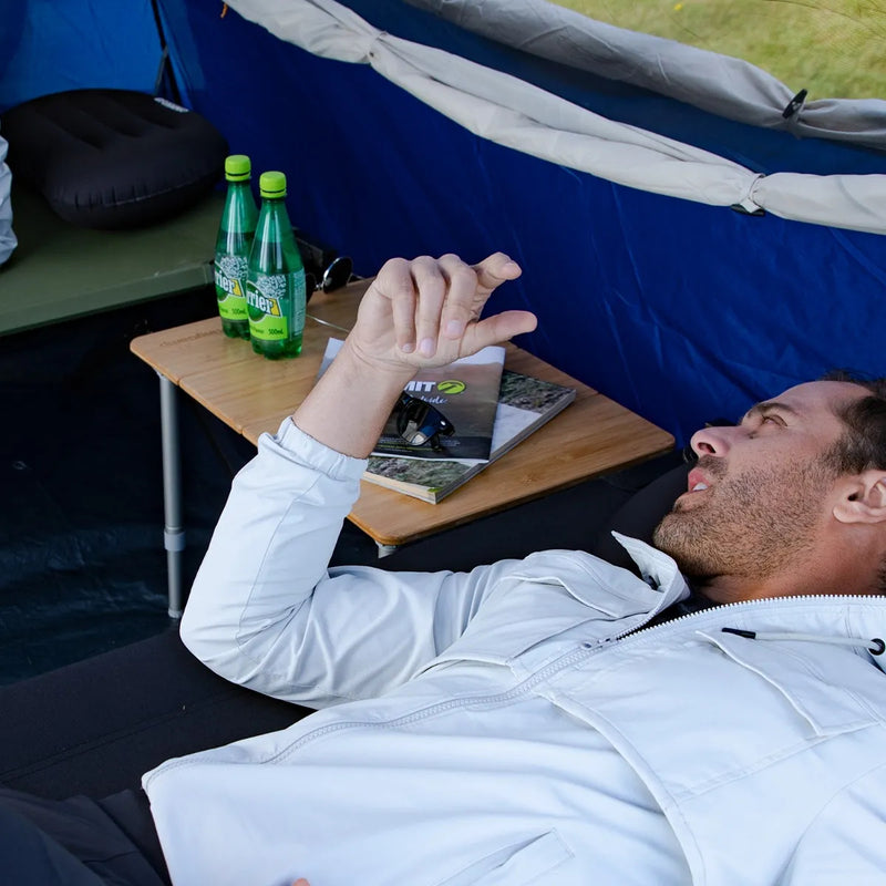 Load image into Gallery viewer, KingCamp BAMBOO 6040 4-folded Bamboo Coffee Table