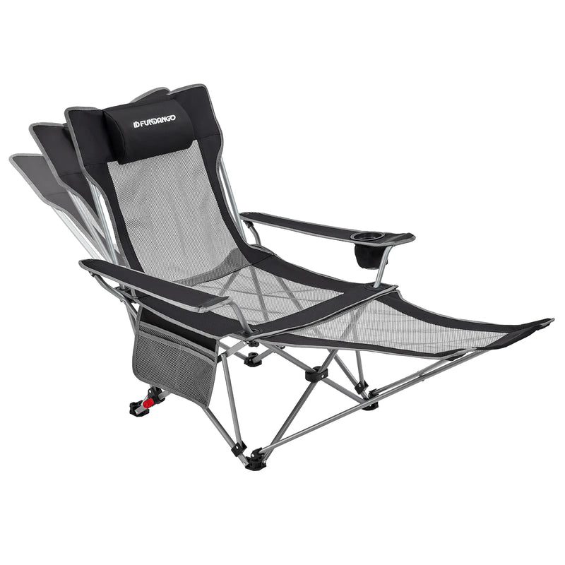 Load image into Gallery viewer, FUNDANGO Folding Recliner Chair Lounge Chair