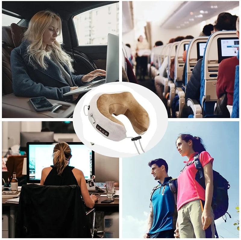 Cargue la imagen en el visor de la galería, Almohada de masaje de cuello EEZEE