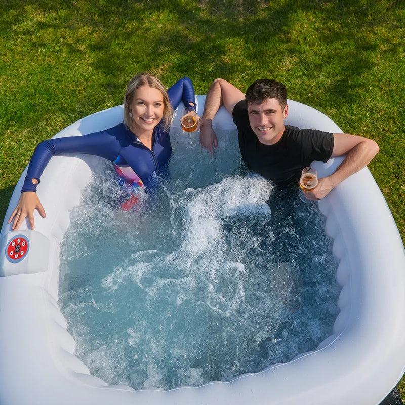 Load image into Gallery viewer, WEJOY Portable Hot Tub with 130 Bubble Jets