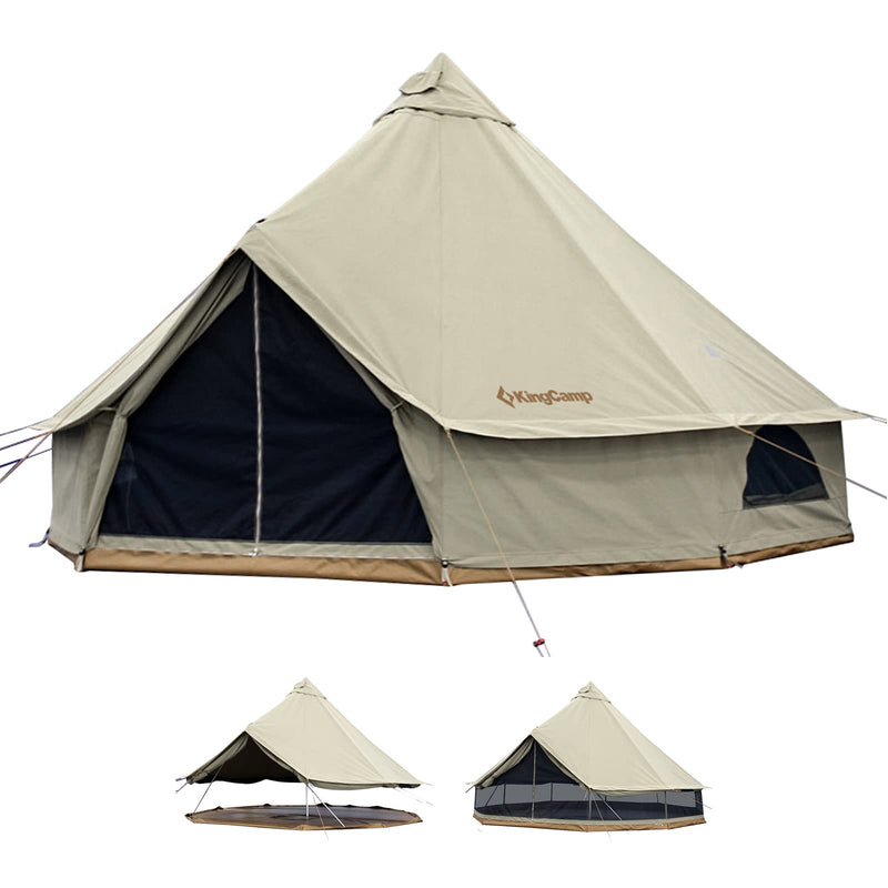 Load image into Gallery viewer, KingCamp KHAN 500 T/C Camping Tent 500
