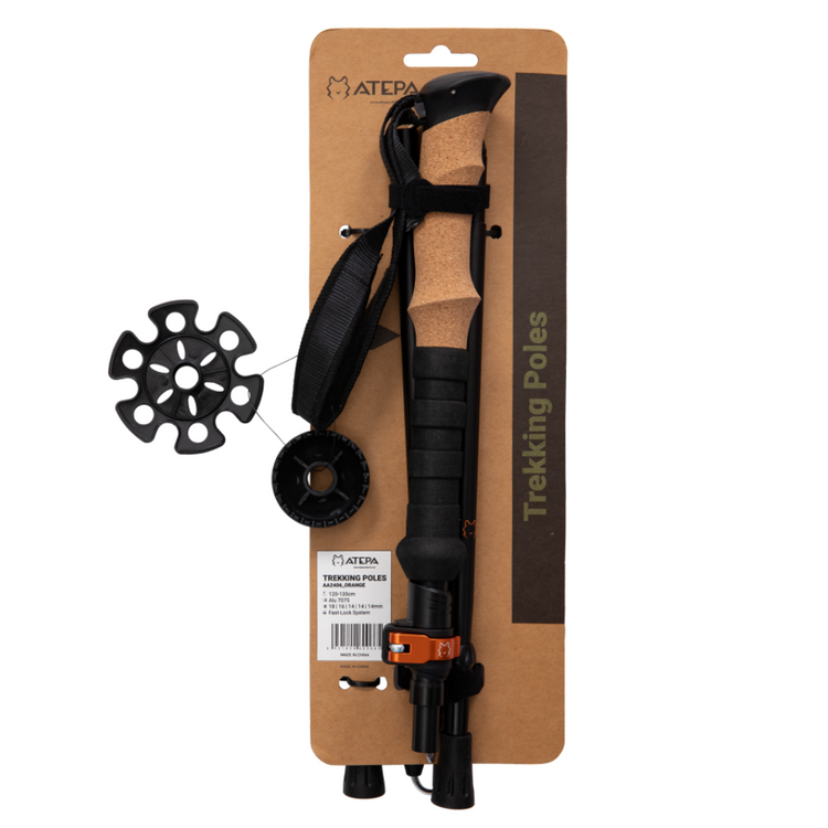 Your Ultimate Trekking Companion ATEPA 7075 Aluminum Poles