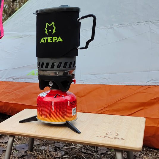 ATEPA TREKKER Portable Backpacking Stove 0.9L/1.8L