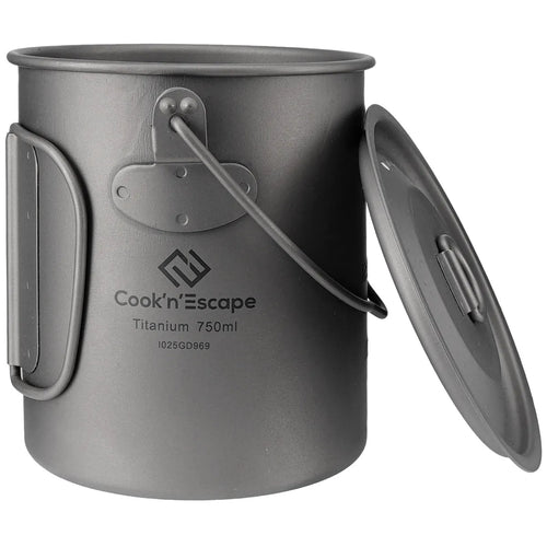 Cook'n'Escape 750ml Titanium Soloist Titanium Pot