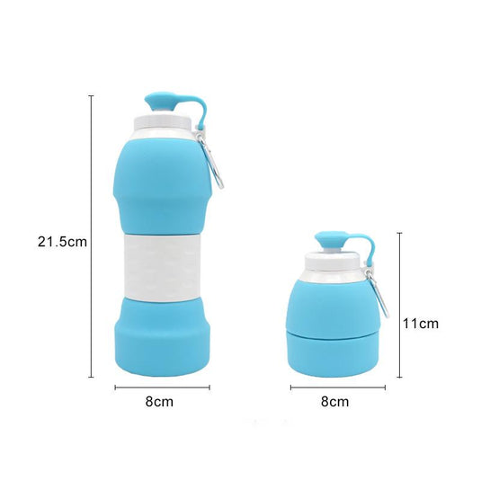 KinWild Water Bottle Collapsible Foldable Silicone