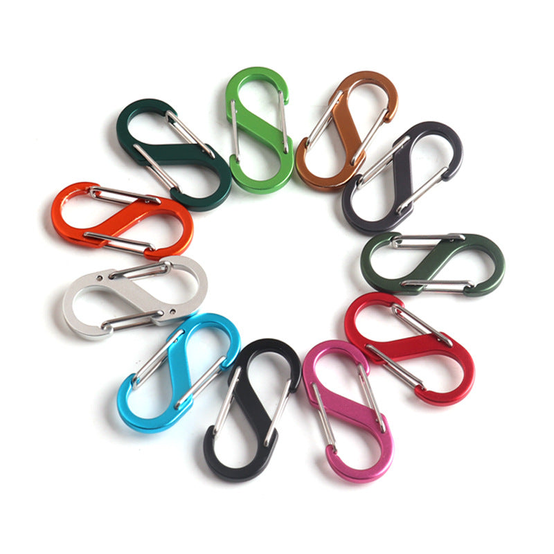 Load image into Gallery viewer, GeneTac 24PCS S Carabiner Hooks
