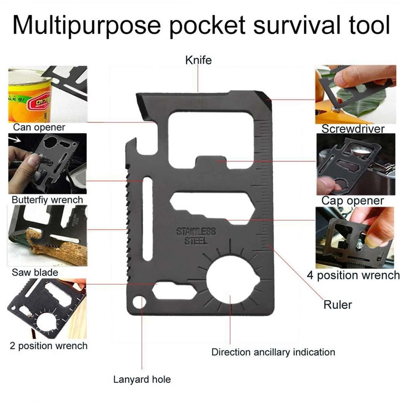 Load image into Gallery viewer, YETO 16-in-1 Professional Emergency Survival Kit
