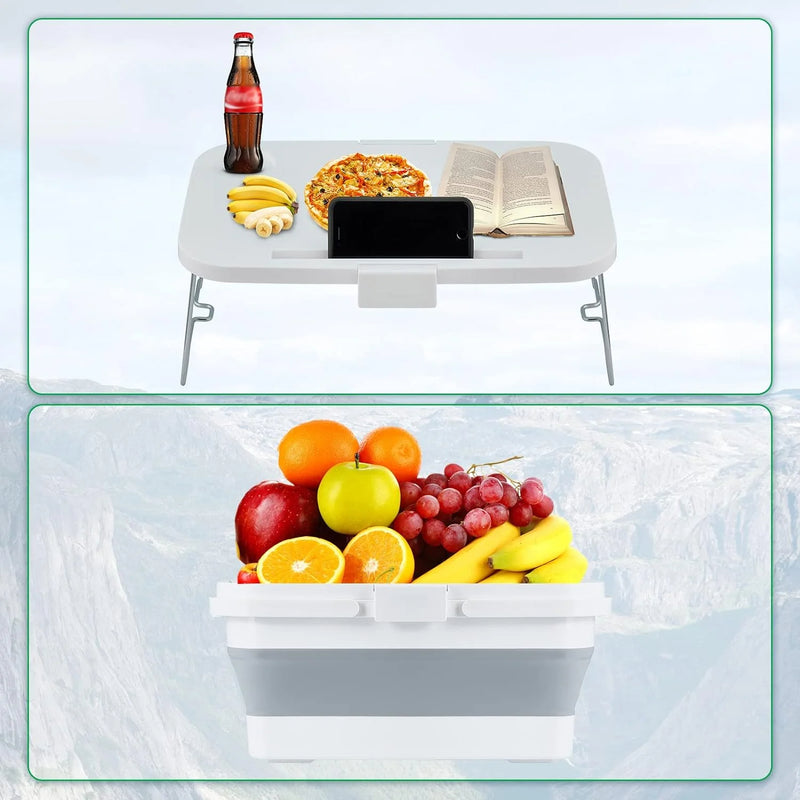 Load image into Gallery viewer, YETO Multi-Collapsible Picnic Basket
