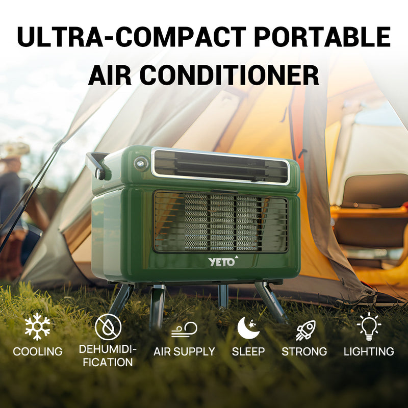 Load image into Gallery viewer, YETO Portable Air Conditioner 1800BTU Compact Air Cooler
