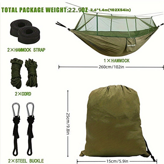 KinWild Anti-Mosquito Nylon Hammock