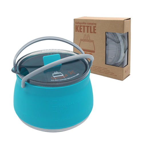 KinWild Silicone Folding Kettle Portable Tea Cooker Pot