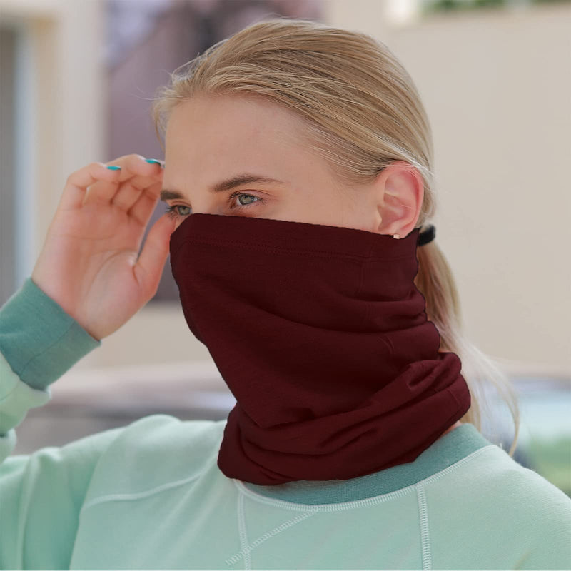 Load image into Gallery viewer, METARINO Neck gaiters Wool Neck Warmer Lightweight Face Mask
