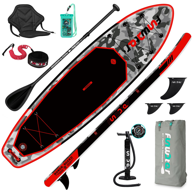 Load image into Gallery viewer, Camouflage Inflatable Stand Up Paddle Board 10&#39;8inch

