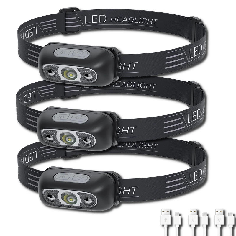 Load image into Gallery viewer, 3pcs Mini Led Headlamps
