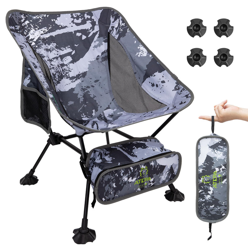 Load image into Gallery viewer, ATEPA Ultralight Square Tall Camping Chair
