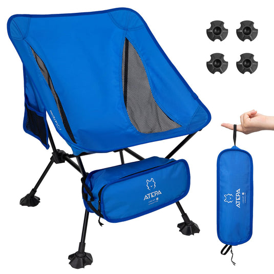 ATEPA Ultralight Square Tall Camping Chair