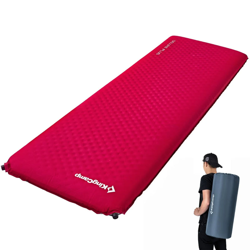 Load image into Gallery viewer, KingCamp DELUXE PLUS Self-inflatable Pad
