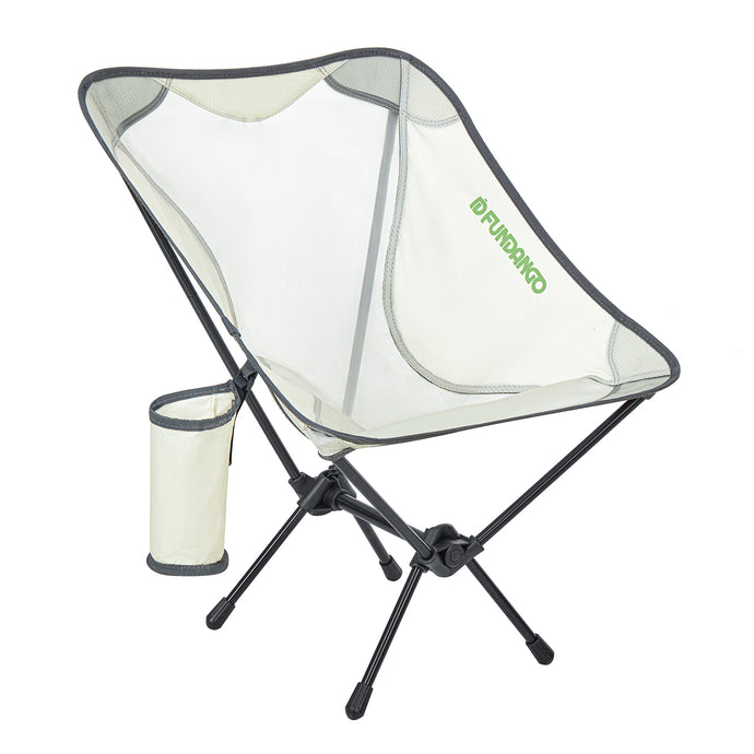 FUNDANGO Ultralight Portable Low-Back Camping Chairs