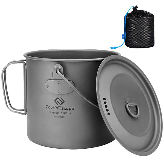 Cook'n'Escape 1100ml Titanium Soloist Titanium Pot