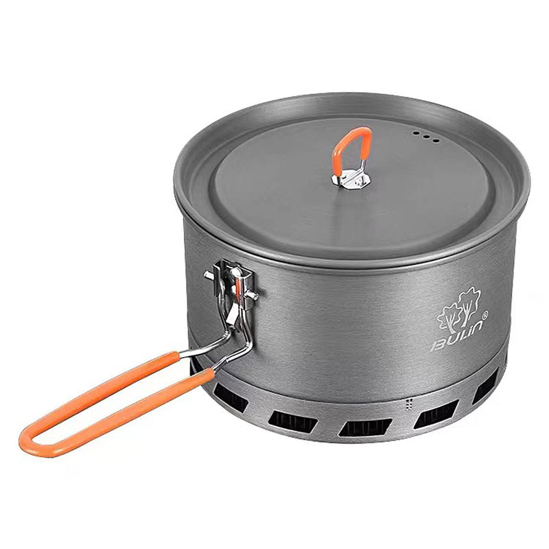 Load image into Gallery viewer, BULIN Jure Large Single Pot Camping Pot with Heat Exchanger
