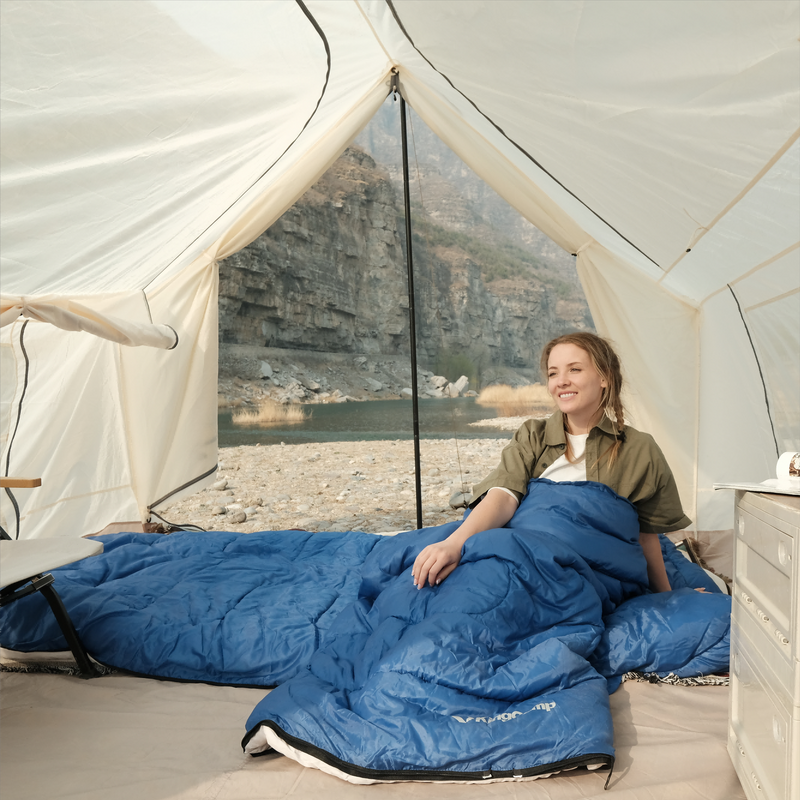 Load image into Gallery viewer, KingCamp ROSA 350D Double Envelope Sleeping Bag
