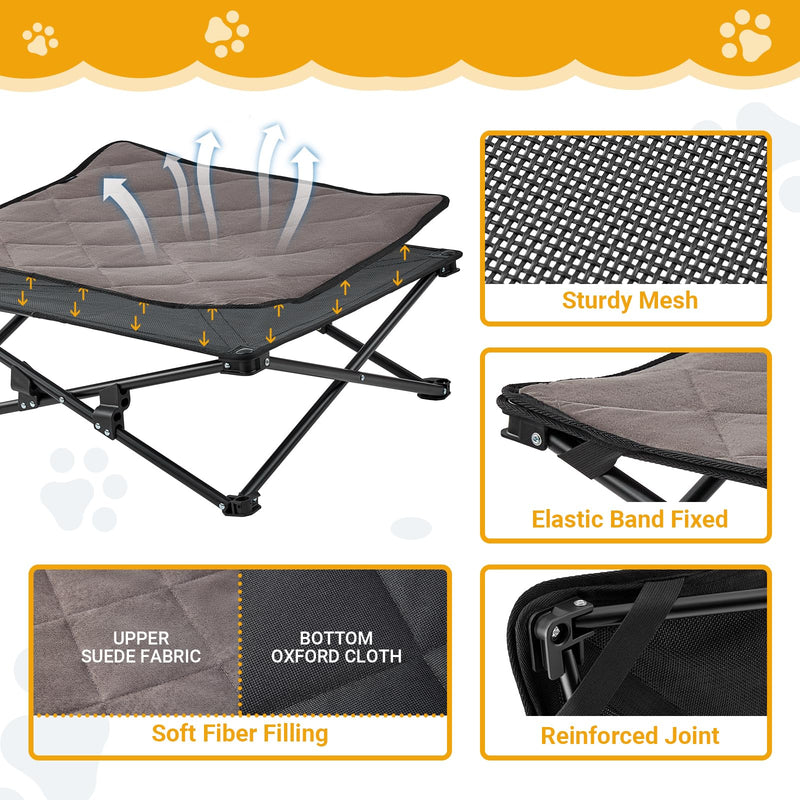 Load image into Gallery viewer, KingCamp PETS SEDUM Dog Cot Elevated Dog Bed
