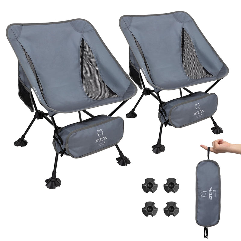 Load image into Gallery viewer, ATEPA Ultralight Square Tall Camping Chair
