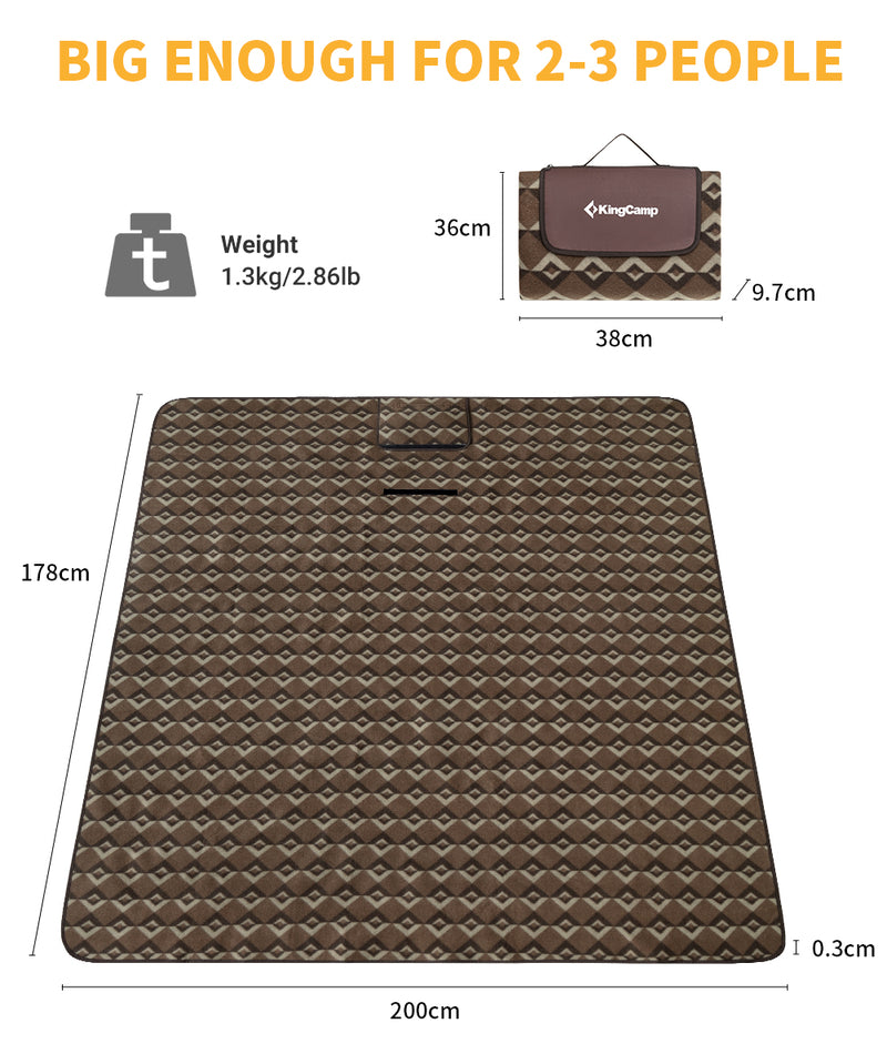 Load image into Gallery viewer, KingCamp Picnic Rug Picnic Blanket
