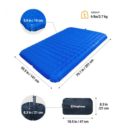 KingCamp Double Air Pad Inflatable Cushion
