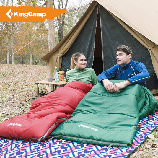 KingCamp SUPERIOR 300XL Sleeping Bag-Envelope With Hood