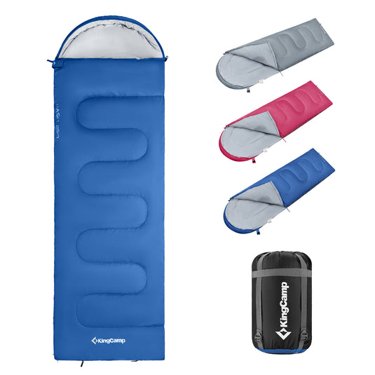 KingCamp Oasis 250S Sleeping Bag-Envelope With Hood