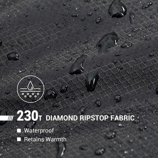 Saco de dormir KingCamp FREESPACE 250D doble con 2 almohadas