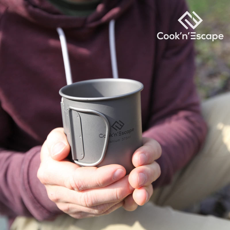 Load image into Gallery viewer, Cook&#39;n&#39;Escape 375ml Titanium Cup
