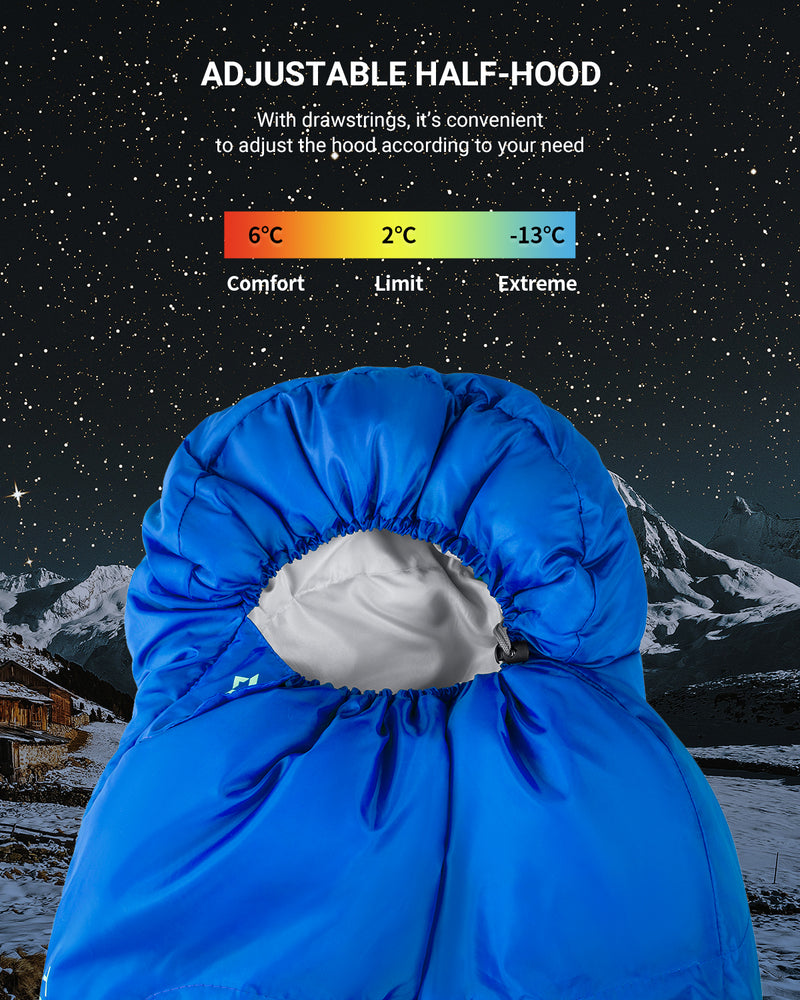 Load image into Gallery viewer, KingCamp Treck 300 Sleeping Bag-Mummy
