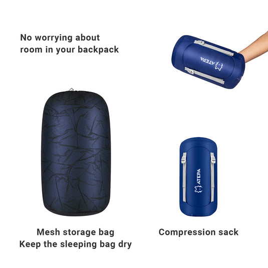 ATEPA DENALI 320 Down Sleeping Bag-Mummy