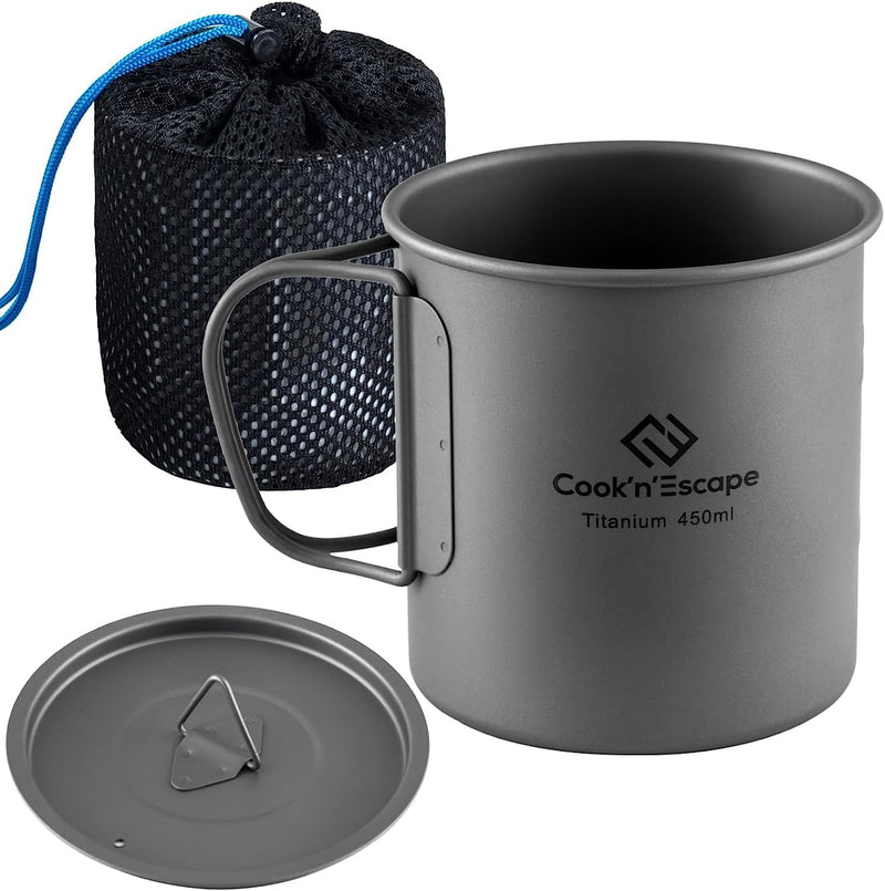 Load image into Gallery viewer, Cook&#39;n&#39;Escape 450ml Titanium Cup
